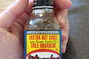 Not that hot. The green is hotter. Why does it say xxxtra hot
