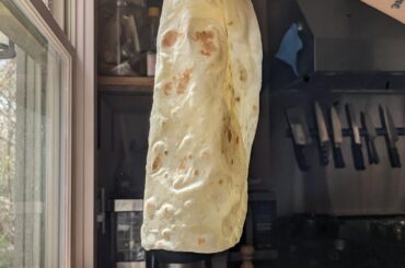 Flour tortilla progress
