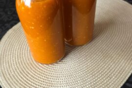 I made this from my chilli harvest.