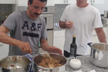 What was Jeffery Epstein making in this picture?