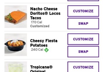 Did they always have fiesta potatoes as a side for the Luxe box? I swear I just ordered it the other day and there was only cinnamon twists or chips+cheese.