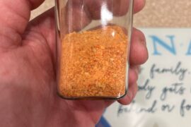 Made a spicy pepper powder