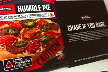 I sent Red Baron and email requesting to try the Humble Pie and they was nice enough to send me one. After reading people’s reviews on it, I dread it