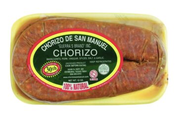How long does the San Manuel chorizo last in fridge once opened?
