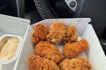 Y’all. This was the “5-piece” I was blessed with yesterday.