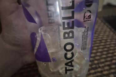 The amount of ice that was in my large drink - WTF