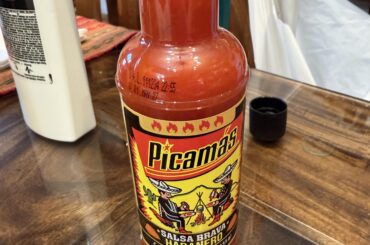 Tried a new sauce while vacationing in Guatemala