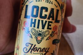 Habanero honey hot sauce from local hive