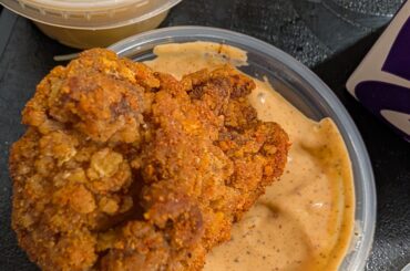 Diablo dusted nuggets we're good!