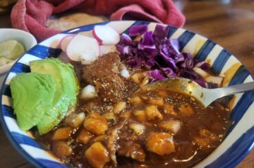 Pozole, the fruits of our labor.