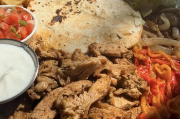 Made a chicken fajita plate. What do you like on your fajitas?