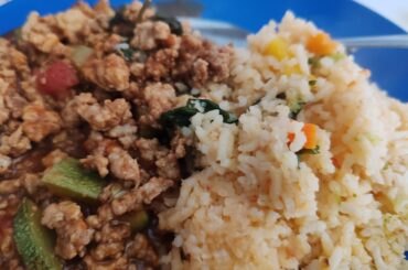 Classic Mexican Picadillo & Red Rice (Arroz Rojo)