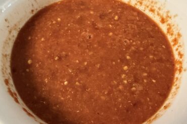 Spicy(!) red salsa