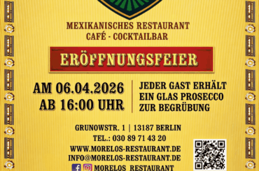 Grand Opening bei Morelos Restaurant