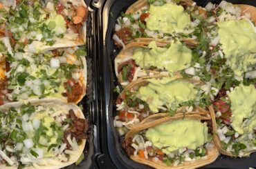 8 Carne 1 Al Pastor 1 Pollo 1 Asada it was TACO TUESDAY