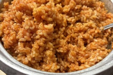 I tried Rick Bayless’ rice cooker recipe and really liked it!