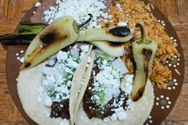 Tacos de mole