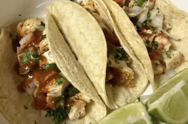 Chicken tacos