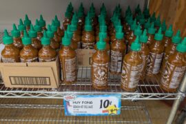 I guess the brown Siracha isn't selling well