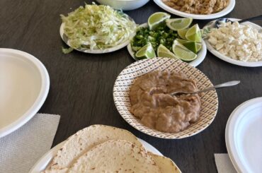 Behold, our gringo taco night