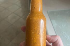 Smoked habaneros for this guy