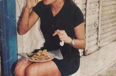 What kind of taco was Salma Hayek eating here?