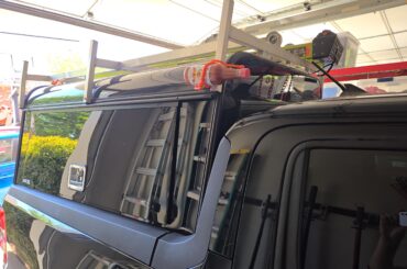 The Work Truck Is Always Strapped and Loaded