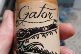 This stuff is probably the best hot sauce I've had to date. Next I'll try the Gator Extra Hot.