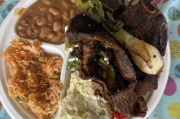Carne asada plate