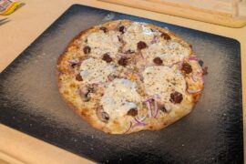 Habanero, Ghost Pepper & Primo Army pizza.