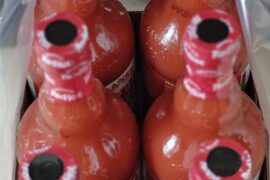 Got the price down to $3.14 (Pi) per bottle by purchasing six [23 fl oz]