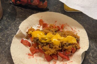 DIY Beefy Crunch Burrito