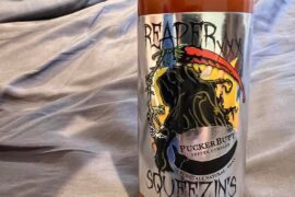 got the carolina reaper sauce 92% reaper with no extract, pure peppers