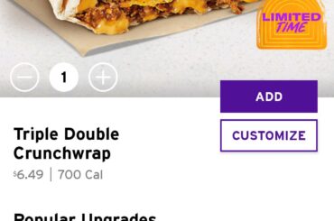 Ive never seen this before and my Taco Bell never tests items earlier than others. Other Taco Bells further from here dont have it but mine does