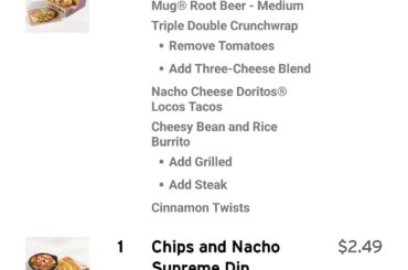 Free Lunch Order!