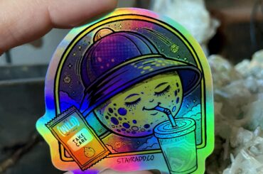 Baja Bliss <3 Holographic Taco Bell Homage Sticker!