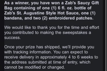 Finally won a Tuesday drop - maybe the worst one lol