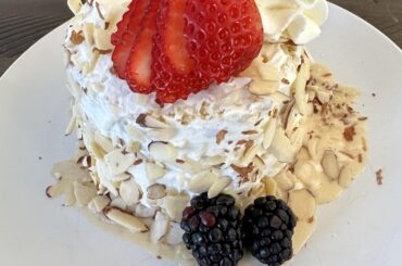 Do u think my Tres Leches is too fancy?