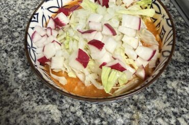 home made pozole