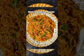 Viral Spicy Korean Maggi  Recipe | Chilli Korean Maggi tasty and spicy 🔥#koreanmaggie #maggirecipe
