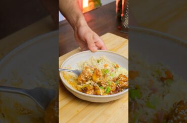 Fried rice and chilli chicken recipe