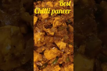 ✨ Restorient-Hotel Style🔥 chilli paneer Recipe by manjesh baker #chillipaneer #youtubereels 🤪