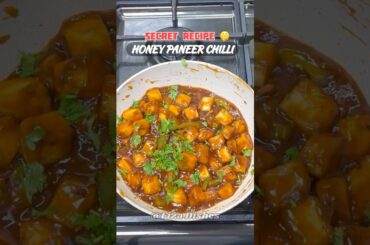 "Signature Honey Paneer Chilli | A Sophisticated Sweet & Spicy Fusion Inspired by Gourmet Flavors"