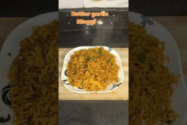 Spicy Butter Garlic Maggi😋🍜 #viral #recipe #trending #maggi