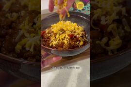 FIRE Spring Chili (high protein + low carb meal prep)