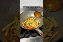Street Style Chilli Potato Rs 350/-Only❤️#spottedonshorts #trending #viral #potato #chilli #food