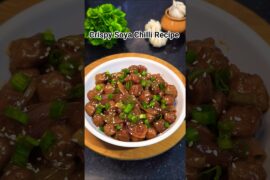 Crispy Soya Chilli Recipe |High Protein Soya Chilli #shorts #snacks #ytshorts #shortvideo #food #yt