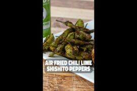 Shishito Peppers...in the AIR FRYER???