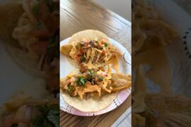 Easy fish taco recipe for a quick weeknight meal 🐟  #easyrecipes #familymeals #dinnerideas