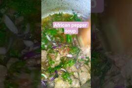 How to cook cow meat pepper soup